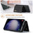 DG.MING M1 Series for Samsung Galaxy A15 4G / A15 5G Case Detachable Wallet Phone Cover - Black - 5