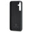 DG.MING For Samsung Galaxy A15 4G / A15 5G Case Drop-Resistant Leather Coated PC+TPU Phone Cover - Black - 3