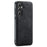 DG.MING For Samsung Galaxy A15 4G / A15 5G Case Drop-Resistant Leather Coated PC+TPU Phone Cover - Black - 4
