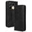 For Infinix Note 40 Pro 5G X6851 / Note 40 Pro+ X6851B Leather Case Wallet Retro Phone Cover - Black - 1