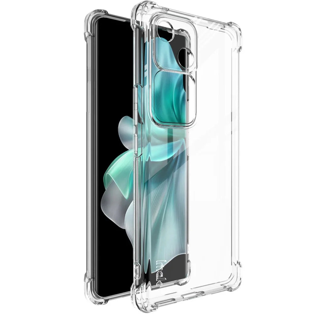 IMAK For vivo V30 5G Clear Case Airbag Corner Drop-proof TPU Phone Cover - 1