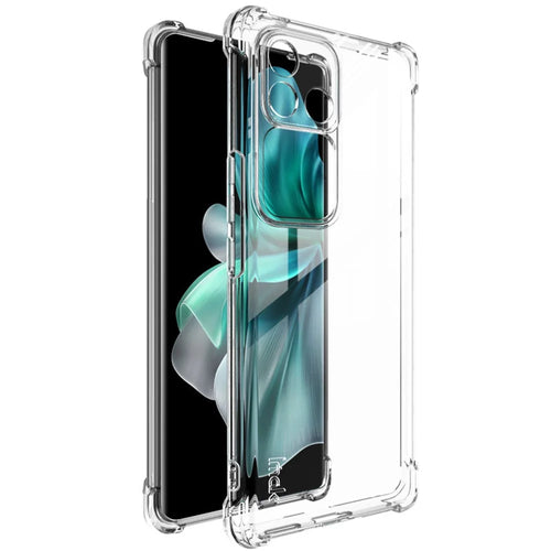 IMAK For vivo V30 Pro 5G / S18 Pro 5G Case Reinforced Corners Protection TPU Phone Cover - Transparent - 1