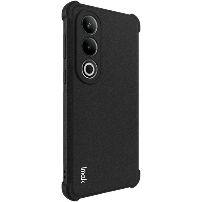 IMAK For OnePlus Ace 3V 5G Case Drop-proof Soft TPU Matte Phone Cover - Black - 4