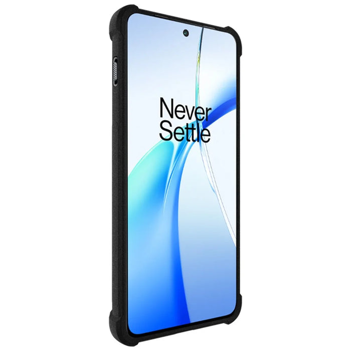 IMAK For OnePlus Ace 3V 5G Case Drop-proof Soft TPU Matte Phone Cover - Black - 5