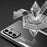 For Samsung Galaxy A15 5G Case Aluminum Alloy+TPU+PC Phone Back Cover - Silver - 4