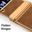 For Samsung Galaxy Z Flip3 5G Case Hinge Protection Leather Coated PC Folding Phone Cover - Brown - 4