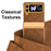 For Samsung Galaxy Z Flip3 5G Case Hinge Protection Leather Coated PC Folding Phone Cover - Brown - 5