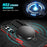 For Samsung Galaxy S22 5G Case PC+TPU Magnetic Phone Shell with Slide Camera Lid - Red / Black - 4