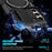 For Samsung Galaxy S22+ 5G kickstand Case PC+TPU Magnetic Phone Shell with Lens Cover - Black - 5