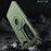For Samsung Galaxy A35 5G Case with Slide Camera Cover TPU+PC Phone Protector - Green - 2