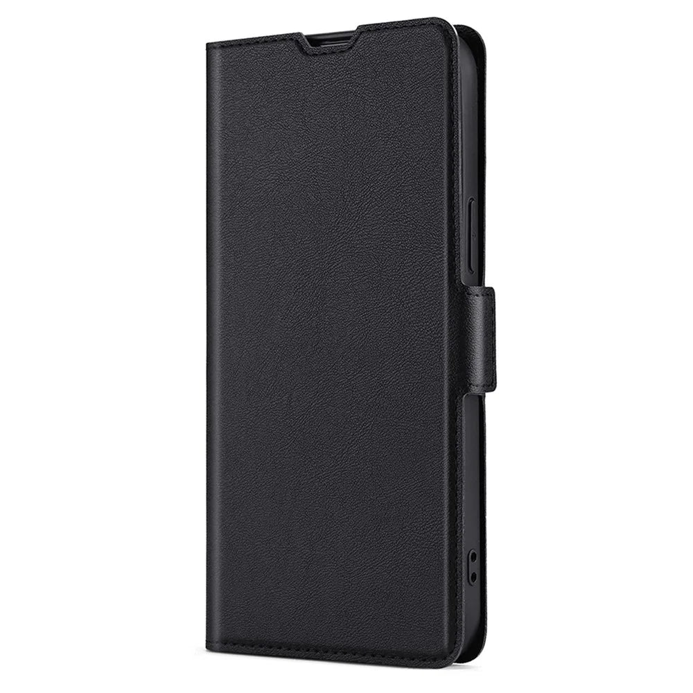 For Samsung Galaxy S24+ Case Shockproof PU+TPU Phone Cover - Black - 7