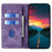 For Samsung Galaxy Xcover7 Case RFID Blocking Wallet PU Leather Stand Phone Cover - Purple - 2