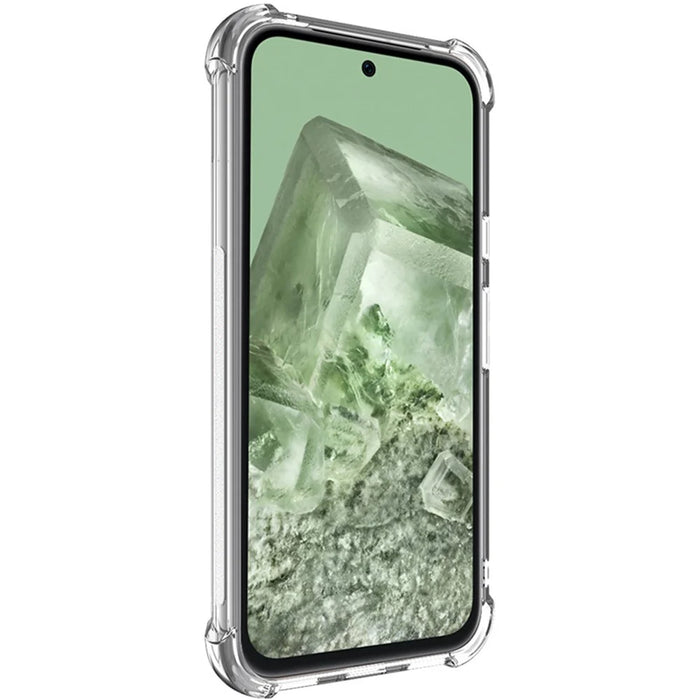 IMAK For Google Pixel 8a Case Airbag Drop Impact TPU Phone Cover - Transparent - 3