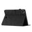 For iPad Pro 11-inch (2018) / (2020) / (2021) / (2022) / Air (2020) / Air (2022) Card Holder Coconut Tree Imprinted Leather Tablet Cover - Black - 4