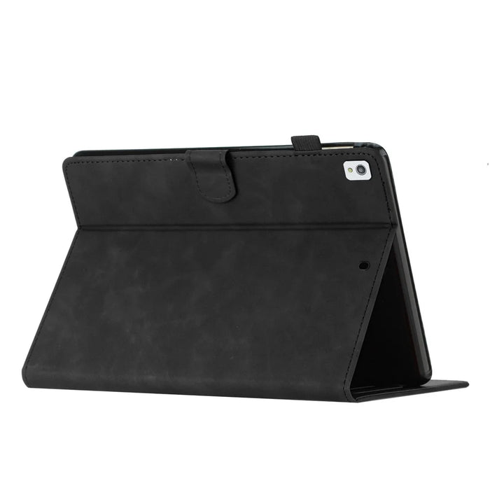 For iPad 10.2 (2020) / (2019) / iPad Air 10.5 inch (2019) / iPad Pro 10.5-inch (2017) Case PU Leather Cover Card Slots Stand - Black - 4