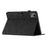 For Lenovo Tab M11 / Xiaoxin Pad 11 2024 TB-331FC Tablet Case Coconut Tree Imprinted Card Holder Leather Cover - Black - 4