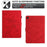For Lenovo Tab M10 (Gen 3) Case Auto Sleep / Wake PU Leather Coconut Tree Pattern Tablet Cover - Red - 6