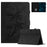 For Amazon Fire HD 10 (2021) / (2023) / Fire HD 10 Plus (2021) / (2023) Case Smart PU Leather Coconut Tree Tablet Cover - Black - 1