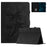 For Amazon Fire HD 8 (2020) / (2022) / Fire HD 8 Plus (2020) / (2022) Case PU Leather Auto Wake / Sleep Tablet Cover - Black - 1