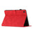 For Samsung Galaxy Tab A9+ (X210 / X216) Case with Card Holder Coconut Tree Pattern PU Leather Tablet Cover - Red - 4