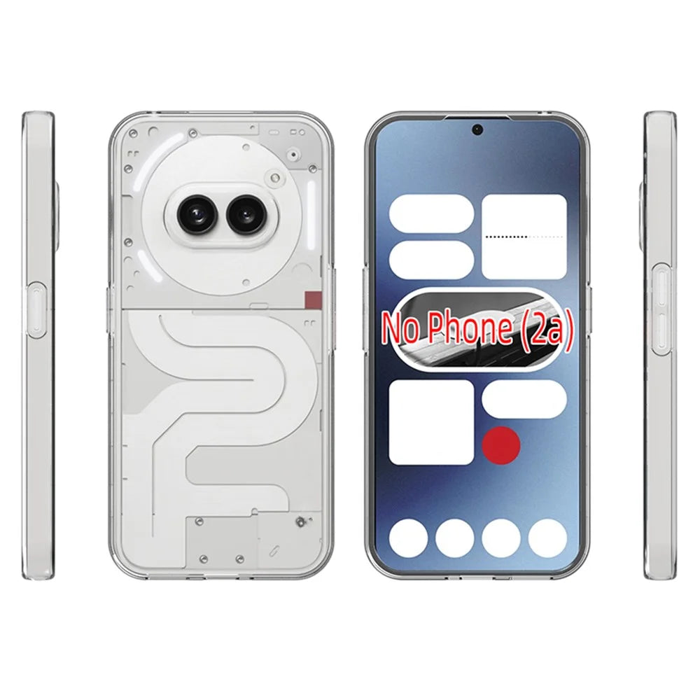 10Pcs / Pack For Nothing Phone (2a) Plus / Phone (2a) Case Watermark-Free Anti-Scratch Clear TPU Phone Cover - 5