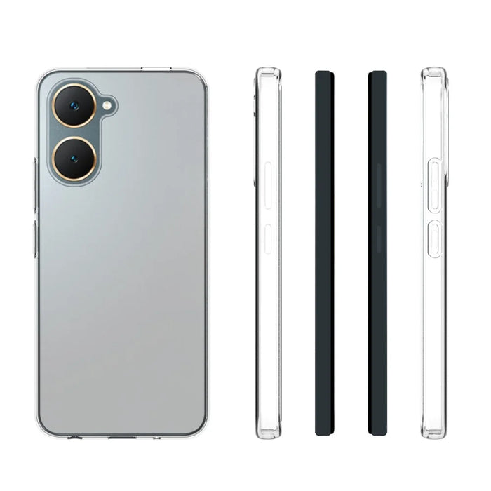 10Pcs / Pack For vivo Y03 Phone Case Watermark-Free Anti-scratch Clear TPU Phone Cover - 7