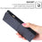 For Samsung Galaxy S24 Ultra Card Slots Phone Cover Cowhide Texture Phone Protective Case - Black - 4