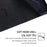 For Samsung Galaxy S24 Ultra Card Slots Phone Cover Cowhide Texture Phone Protective Case - Black - 5