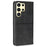 For Samsung Galaxy S24 Ultra Card Slots Phone Cover Cowhide Texture Phone Protective Case - Black - 7