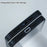 For iPhone 15 Pro Magnetic Case Leather Coated PC+TPU Phone Cover Denim Cloth Texture - Blue - 3