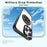 For iPhone 15 Pro Max Clear Case Rotating Kickstand TPU+PC Anti-drop Phone Cover Magnetic Shell - Black - 3