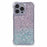 For iPhone 15 Pro Max   Phone Cases Gradient Dual-Color TPU+Acrylic Phone Back Covers - Pink+Green - 1