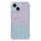 For iPhone 14 Plus Anti-scratch Cover TPU+Acrylic Dual-Color Gradient Phone Case - Pink+Green - 1