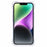 For iPhone 14 Plus Anti-scratch Cover TPU+Acrylic Dual-Color Gradient Phone Case - Pink+Green - 2
