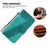 For TECNO Spark 20 Pro Wallet Case 7-Shape Imprint Foldable Leather Phone Cover - Green - 4
