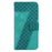 For TECNO Spark 20 Pro Wallet Case 7-Shape Imprint Foldable Leather Phone Cover - Green - 7