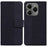 For TECNO Spark 20 Pro Case Geometry Phone Leather Cover with Wallet - Black - 1