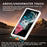 Universal IP68 Waterproof Case Phone Underwater Protection Cover for Phones Below 6.9-inch - White - 4