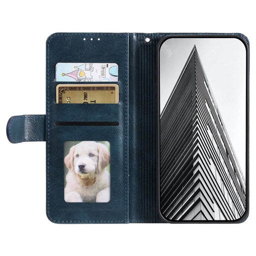 013 Style For iPhone 6 / 6s / 7 / 8 4.7-inch / SE(2020) / SE(2022) Case 6 Card Slots Wallet Flip Stand Phone Cover - Blackish Green - 2