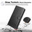 For TCL 501 Wallet Stand Case Crazy Horse Texture Leather Phone Cover - Black - 4