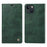 YIKATU YK-006 For iPhone 13 Wallet Case Anti-Scratch Leather Phone Cover - Green - 1