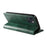 YIKATU YK-006 For iPhone 13 Wallet Case Anti-Scratch Leather Phone Cover - Green - 4