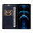 YIKATU YK-006 For iPhone 13 Pro Max Wallet Case Magnetic Closure Leather Phone Cover - Navy Blue - 5