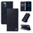 YIKATU YK-006 For iPhone 13 Pro Max Wallet Case Magnetic Closure Leather Phone Cover - Navy Blue - 6
