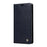 YIKATU YK-006 For iPhone 13 Pro Max Wallet Case Magnetic Closure Leather Phone Cover - Navy Blue - 7
