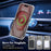 For iPhone 14 Pro Magnetic Phone Case Reinforced Corners PC+TPU Phone Cover - Grey - 4
