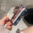 For Samsung Galaxy S24 Ultra TPU Case Rhinestones Decor Phone Protective Cover - Red - 3