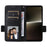 For Sony Xperia 1 VI Case with Wrist Strap Litchi Texture PU Leather Wallet Phone Cover - Black - 2