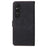 For Sony Xperia 1 VI Leather Case RFID Blocking Wallet Cover with Wrist Strap - Black - 7