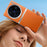 For vivo X100 Pro 5G Case Shockproof Acrylic + PC + PU Leather Phone Shell - Orange - 4